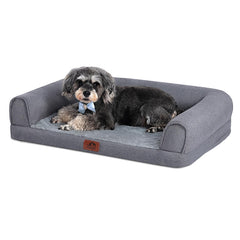 Cama ortopédica Hollypet para perros medianos con soporte estable para dormir profundo