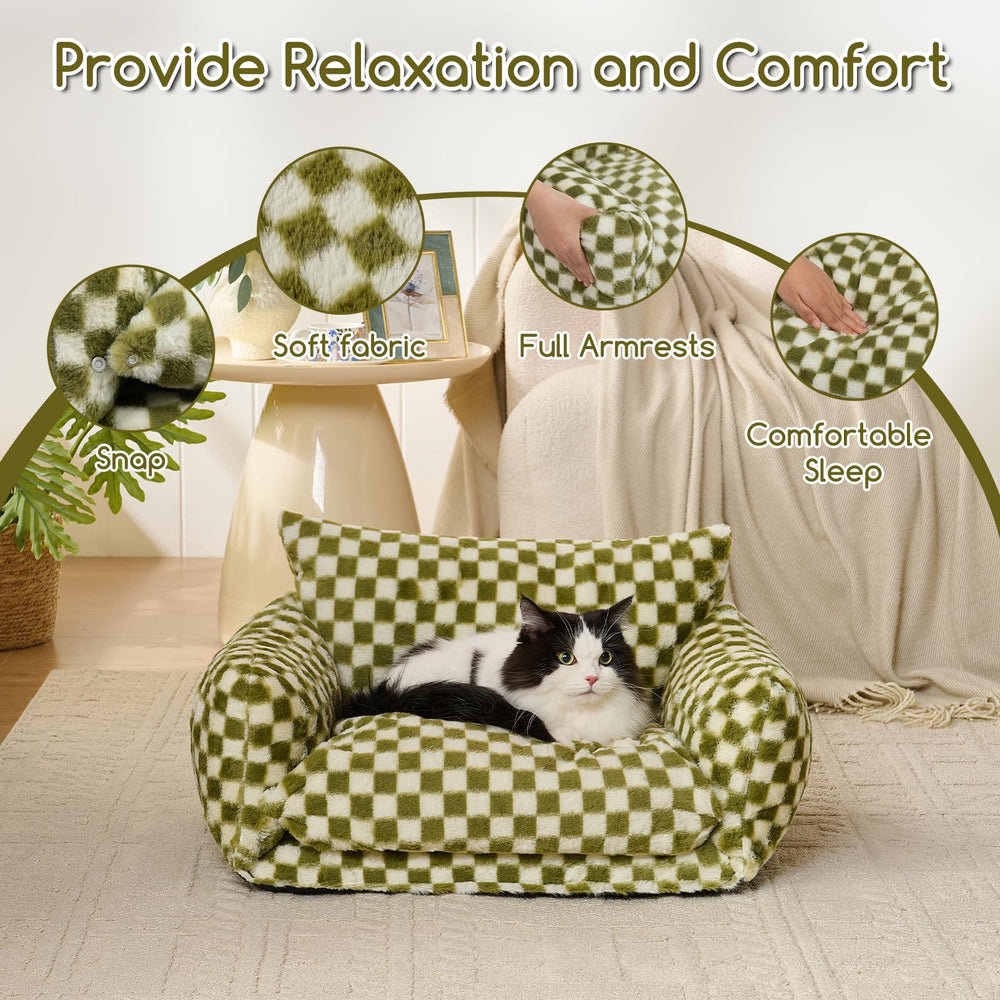Hollypet cama tamaño S para gatos y perros pequeños
