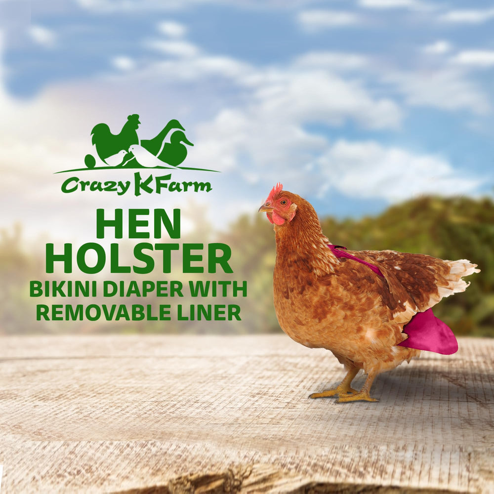 Holster Pañal Gallina Ajuste: correa compatible para paseos.