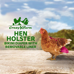 Holster Pañal Gallina Ajuste: correa compatible para paseos.