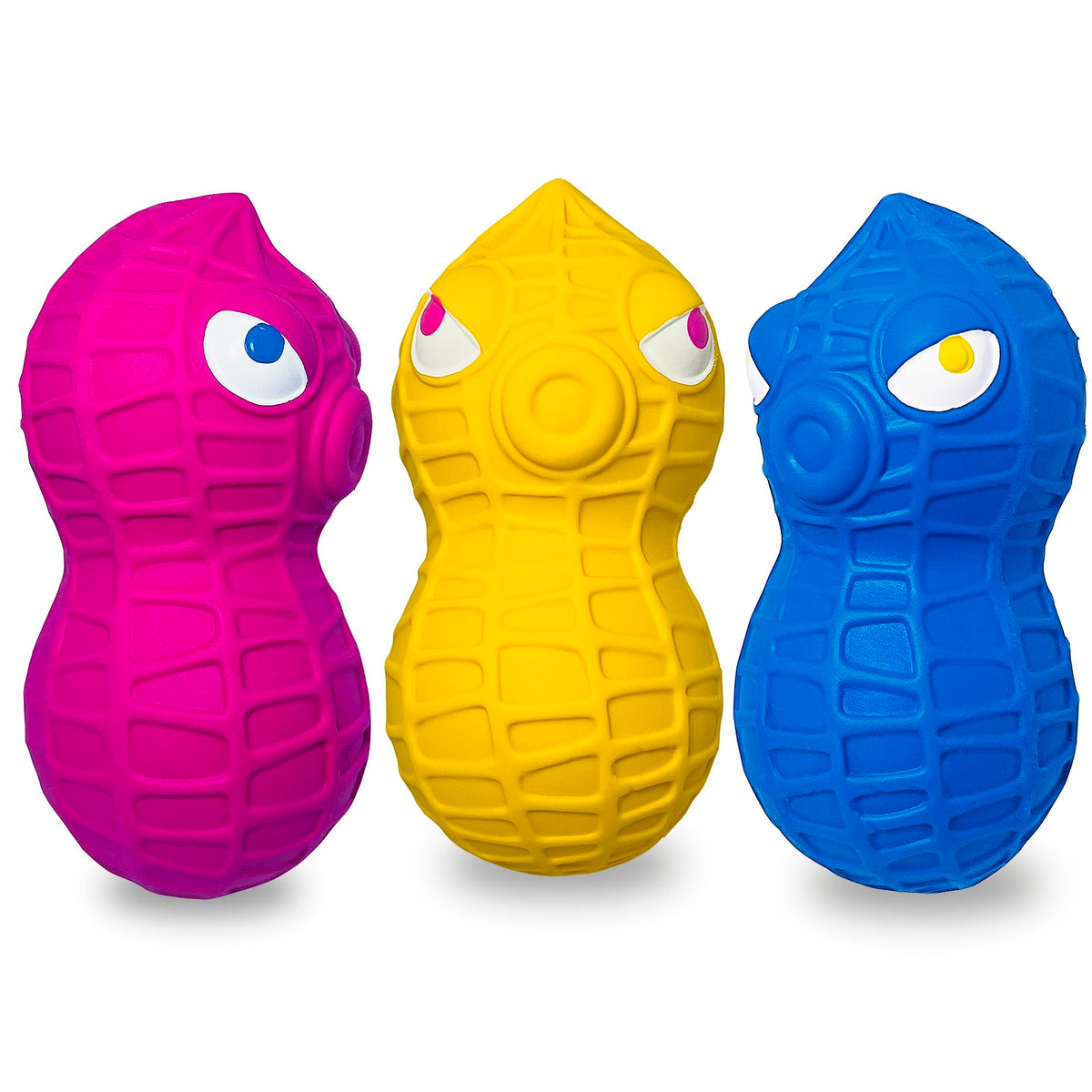 Holysteed bolas-látex-sonoras-pequeñas: ideales para juego interactivo y estimulación sensorial en perros pequeños.
