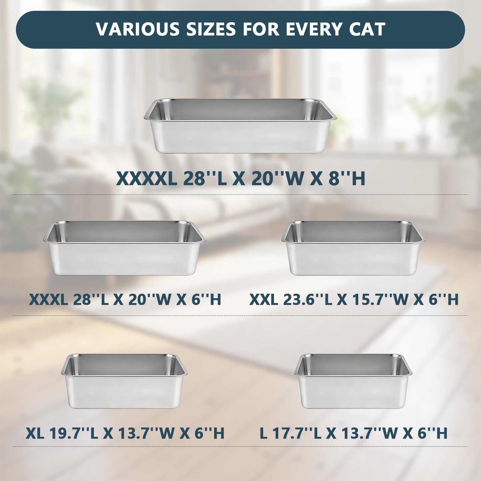 Homegroove pack de 2 cajas de arena para hogares con varias mascotas