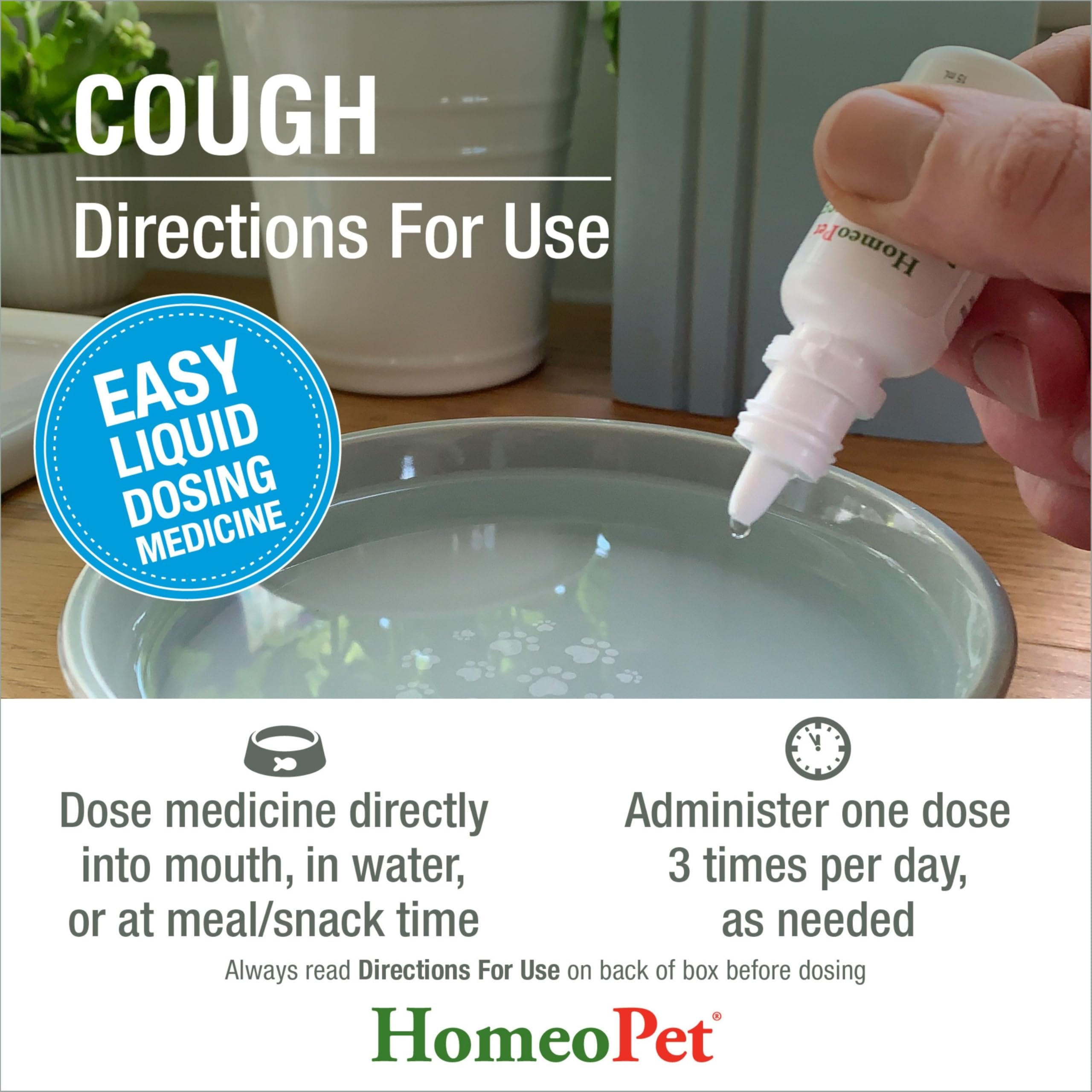 HomeoPet Cough: fórmula natural y segura para mascotas de todas las edades.