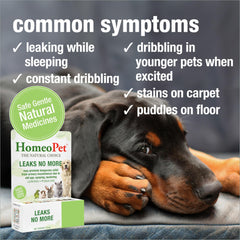 HomeoPet Leaks No More, mezcla en agua para consumo diario suave