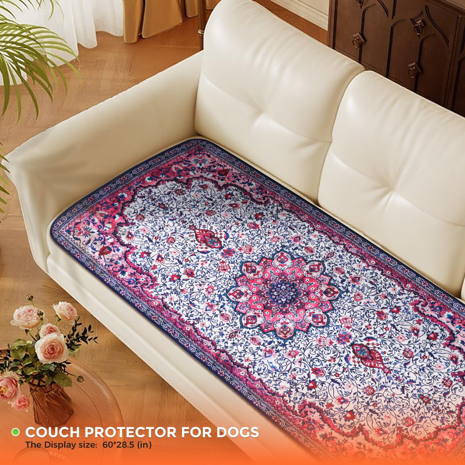 Hompet alfombra impermeable con barrera para proteger suelos de derrames.