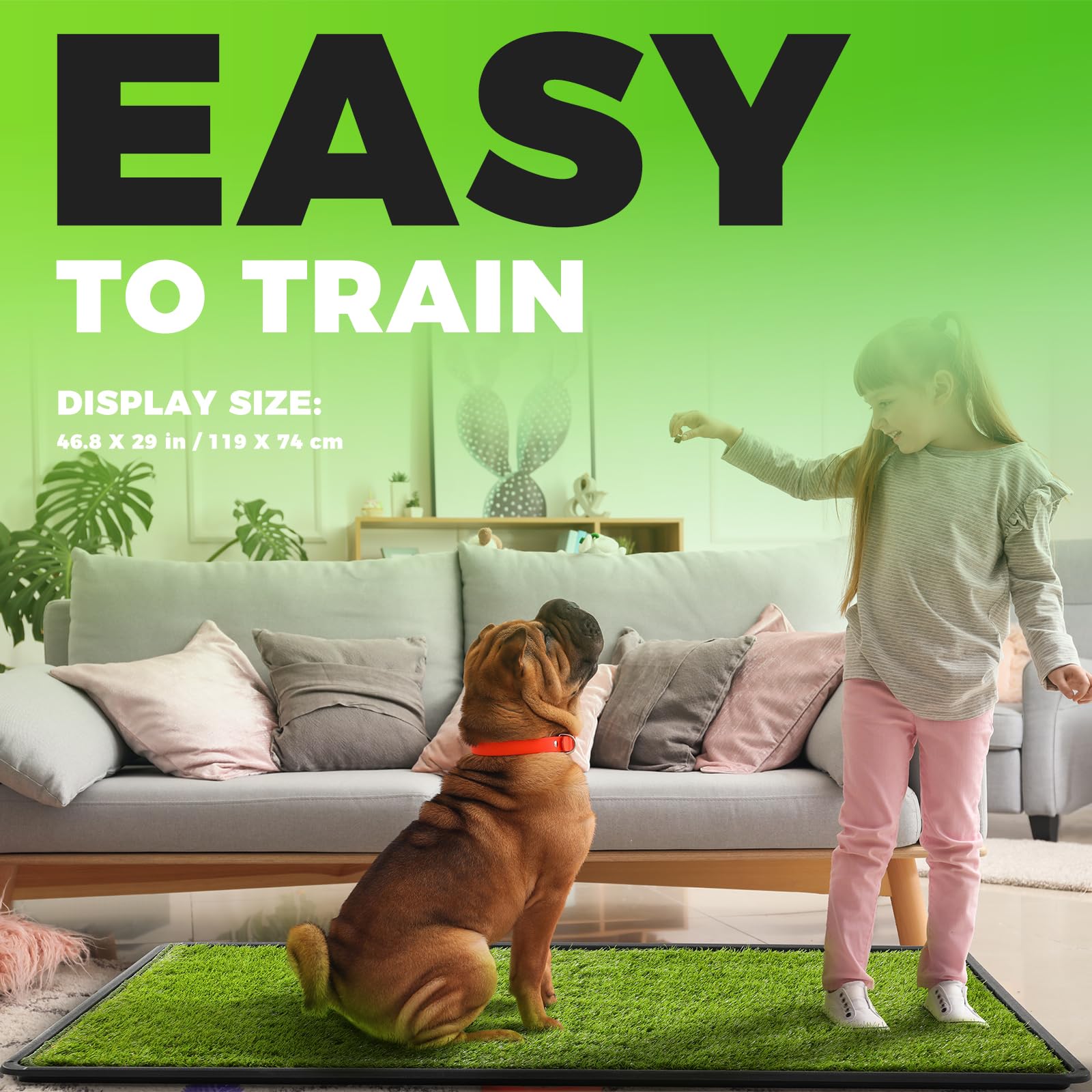 Hompet césped artificial para entrenamiento en casa