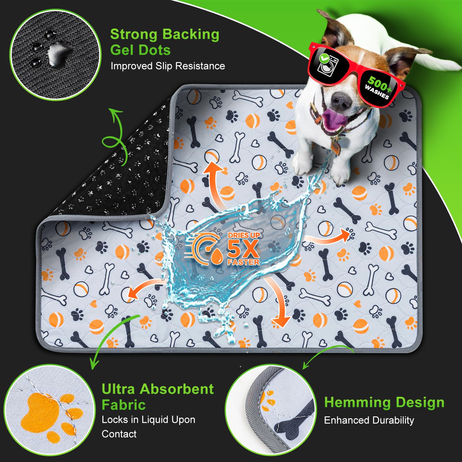 Hompet uso interior exterior portátil para perros