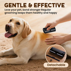 Homsoil cepillo para conejos y hamsters, elimina pelos sueltos y facilita el aseo.