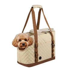 Homsunyi bolso portador para perro diminuto con bolsillos, ideal para salidas.