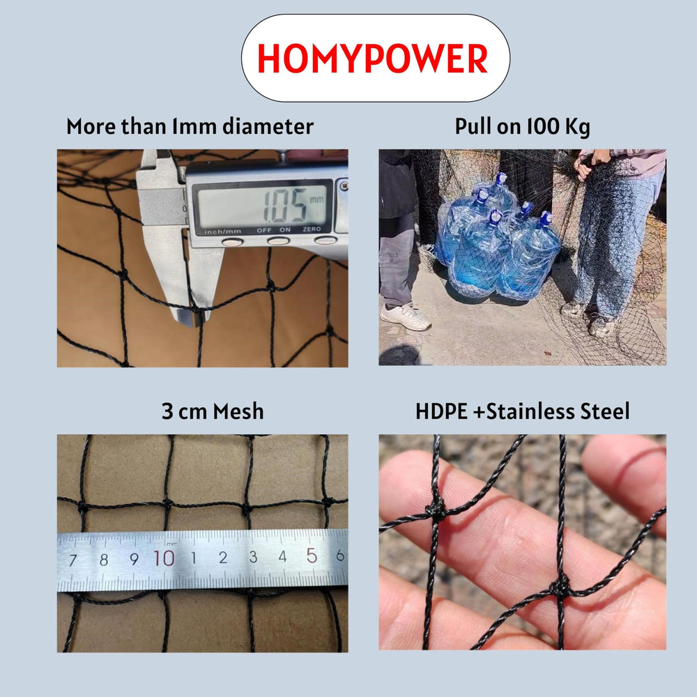 HOMYPOWER ventilación adecuada sin obstruir la vista desde el balcón.