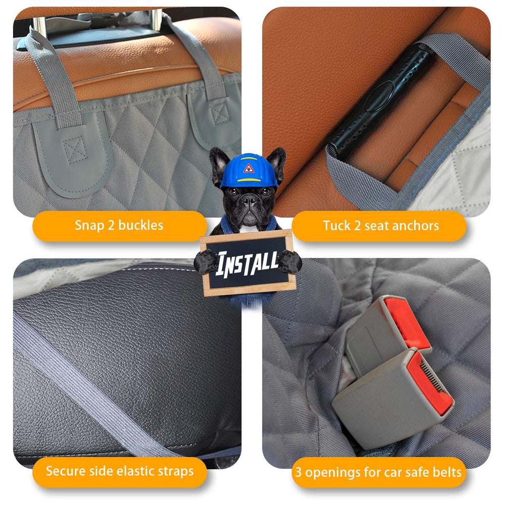 HONEST OUTFITTERS talla grande 61x51 pulgadas protege la parte trasera de coches y SUV.