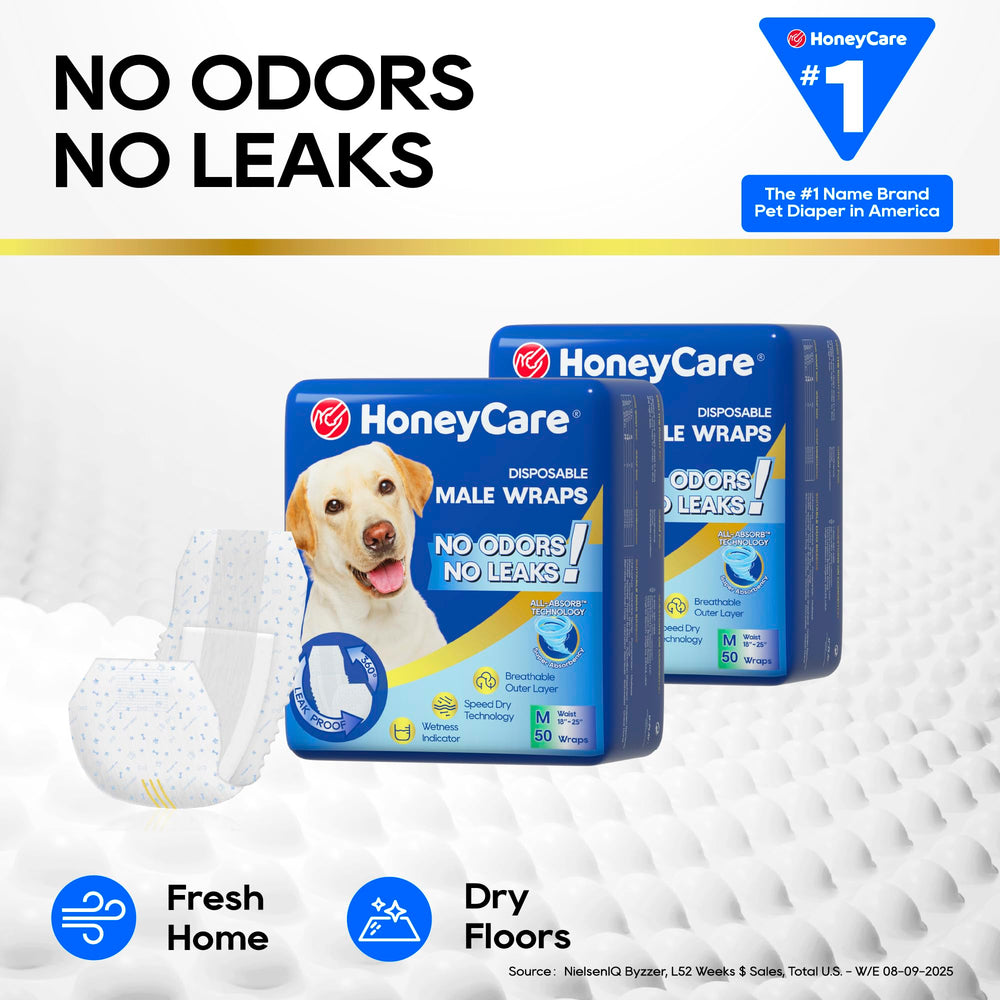 HONEY CARE All-Absorb A25 wrap indicador de humedad visible.
