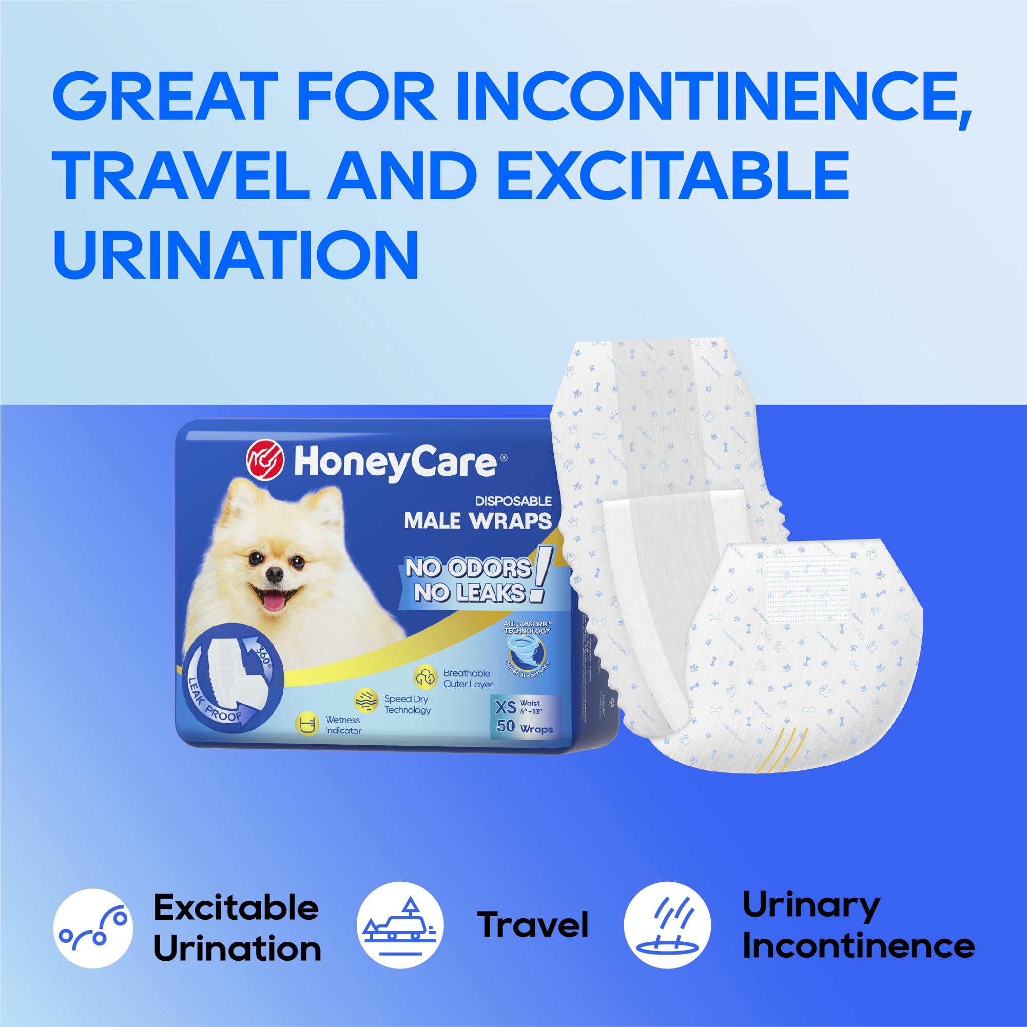 Honey Care All-Absorb - proteccion anti-escape 360 grados para tranquilidad