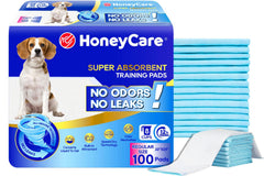 Honey Care almohadillas de entrenamiento azules, tamaño grande, 22x23 pulgadas, para entrenamiento efectivo.