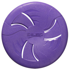 HONGEZEY disques vol indestructible violet, idéal pour chiens actifs en extérieur.