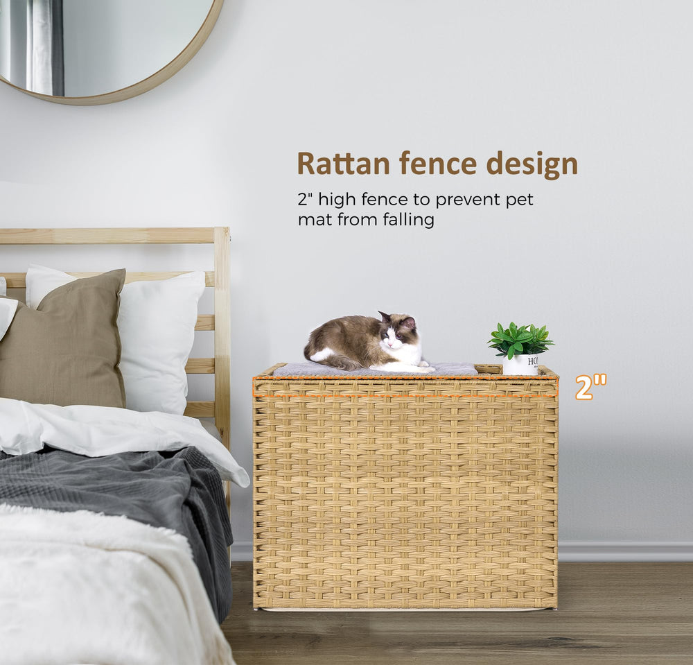 Honiakaka casa-gato-plantas: refugio decorativo para gato.