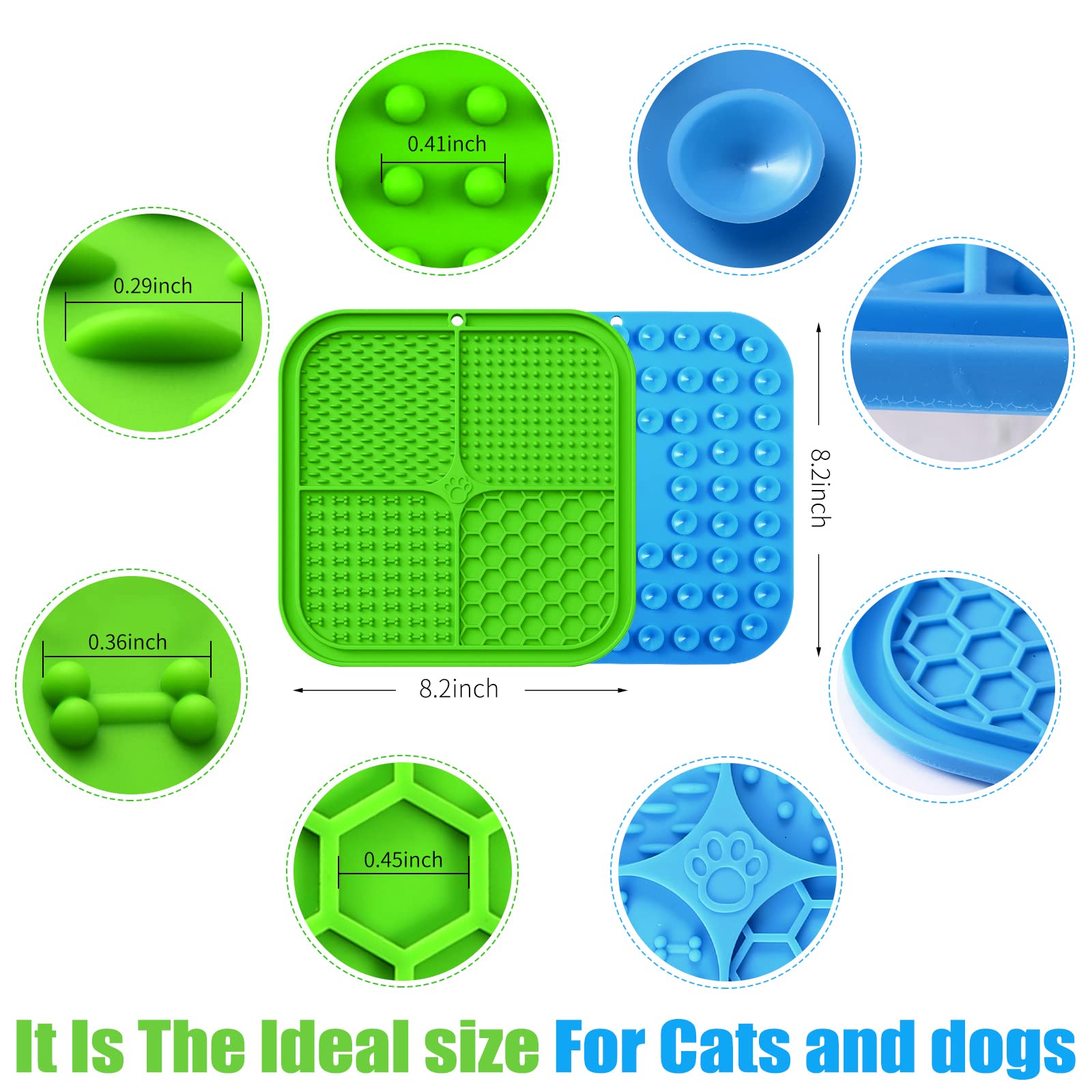 Honomastry Lick Mat para perro favorece alimentación lenta