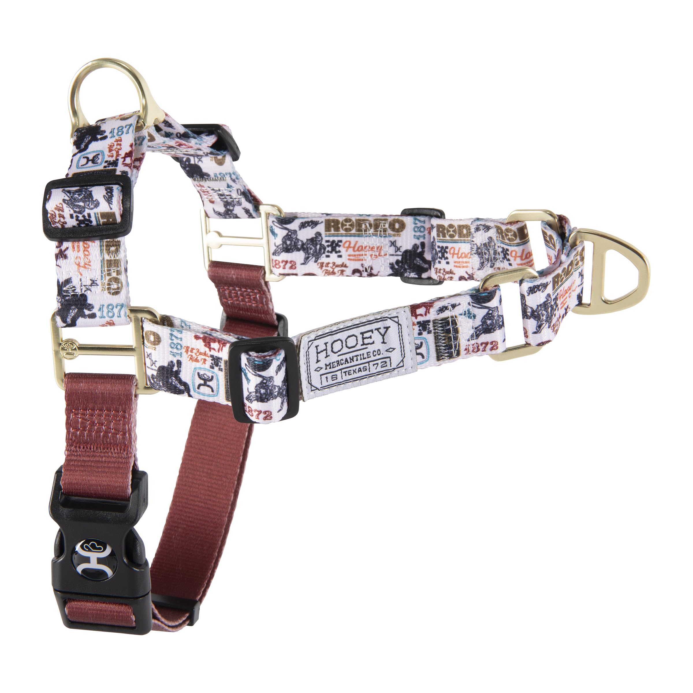 Hooey Nomad arnés de paseo para perros con correa frontal para control suave