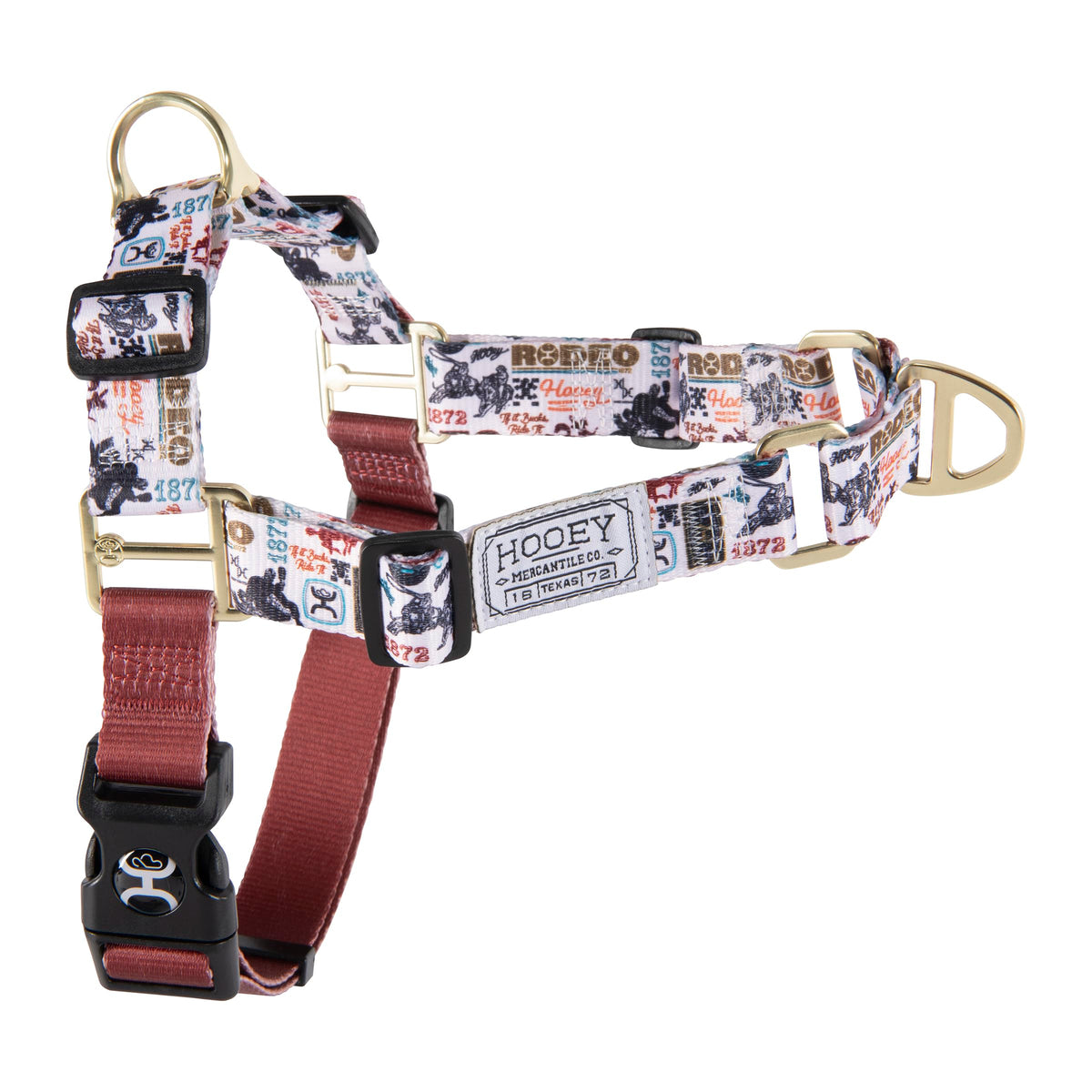 Hooey Nomad arnés de paseo para perros con correa frontal para control suave