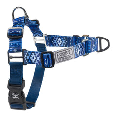 Hooey Nomad arnés para perros con estilo ombre aztec, ideal para paseos cómodos.