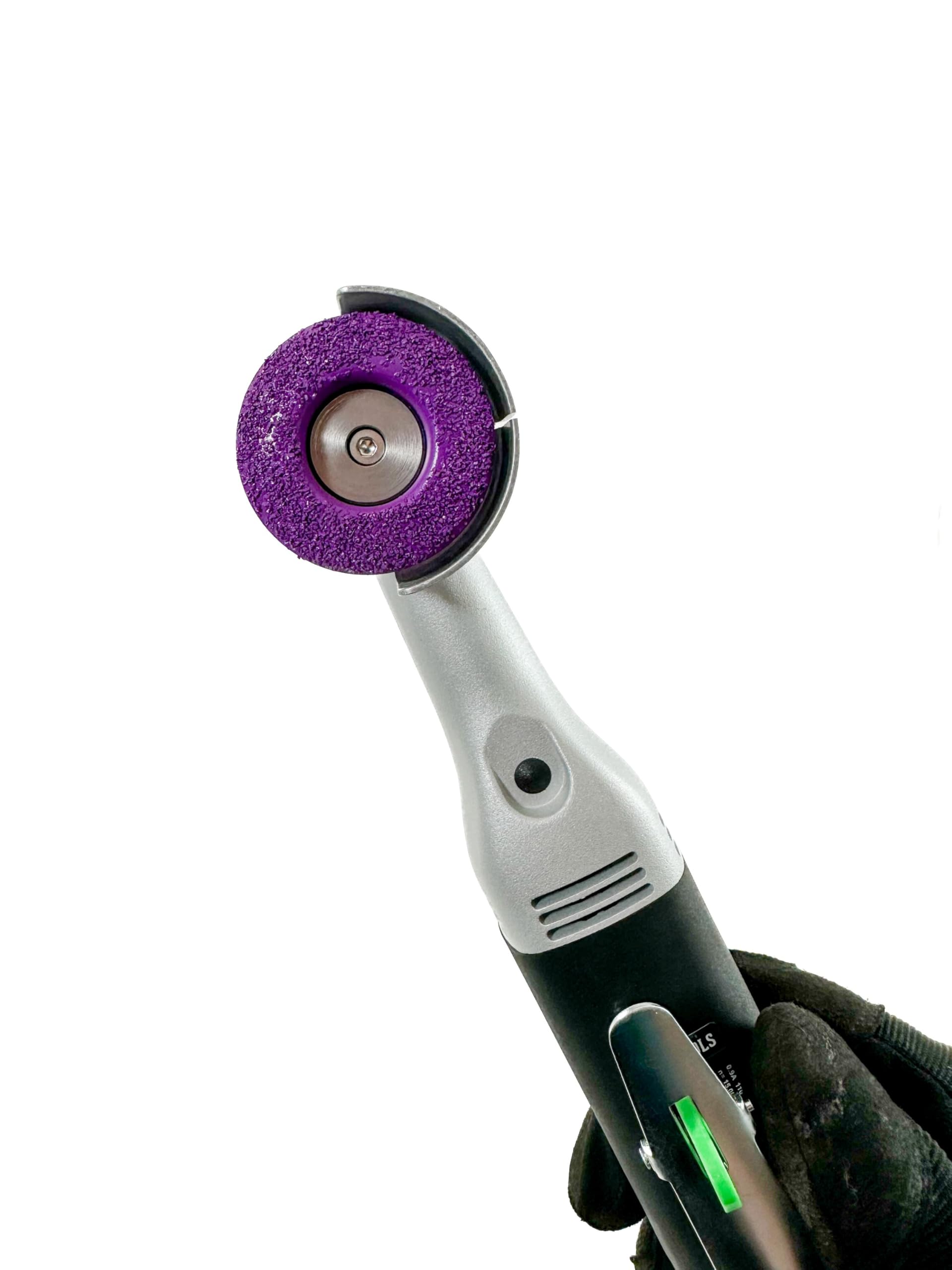Hoof Boss disco duradero para herramientas de pezuñas de uso prolongado.