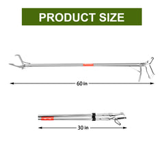 Pinzas serpiente HOOJUKE, mano ergonómica para uso prolongado.
