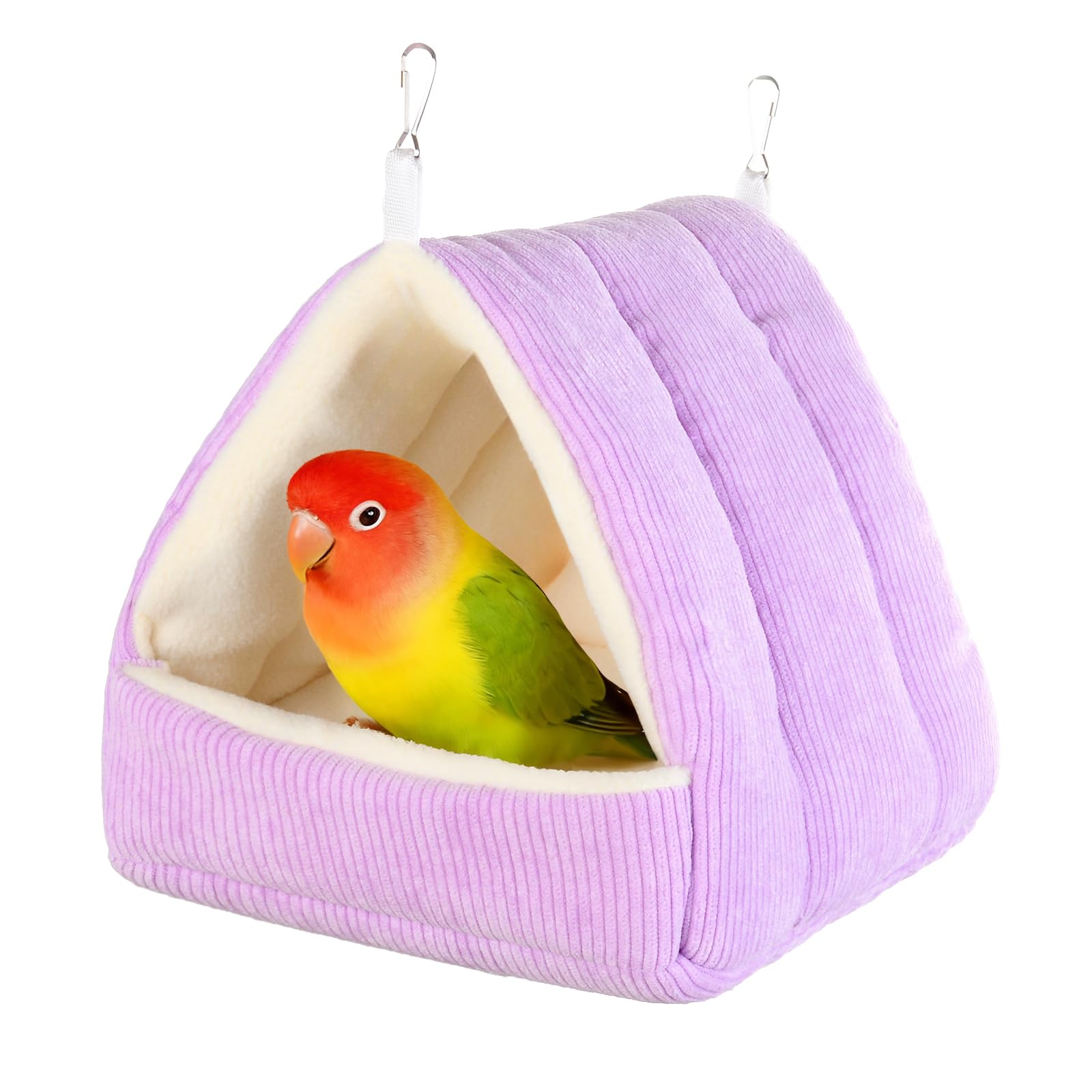 Hoopttay cama nube para aves en jaula: confort suave y cálido para pájaros