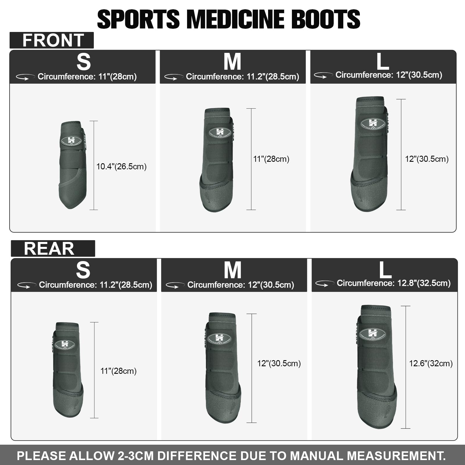 Horntack botas, forro SBR interno, absorben impactos y ofrecen mayor confort en el entrenamiento.