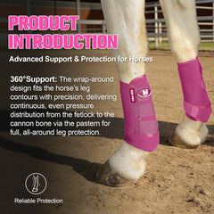 Botas Horntack Splint, interior forro SBR, amortiguación y confort para tendones
