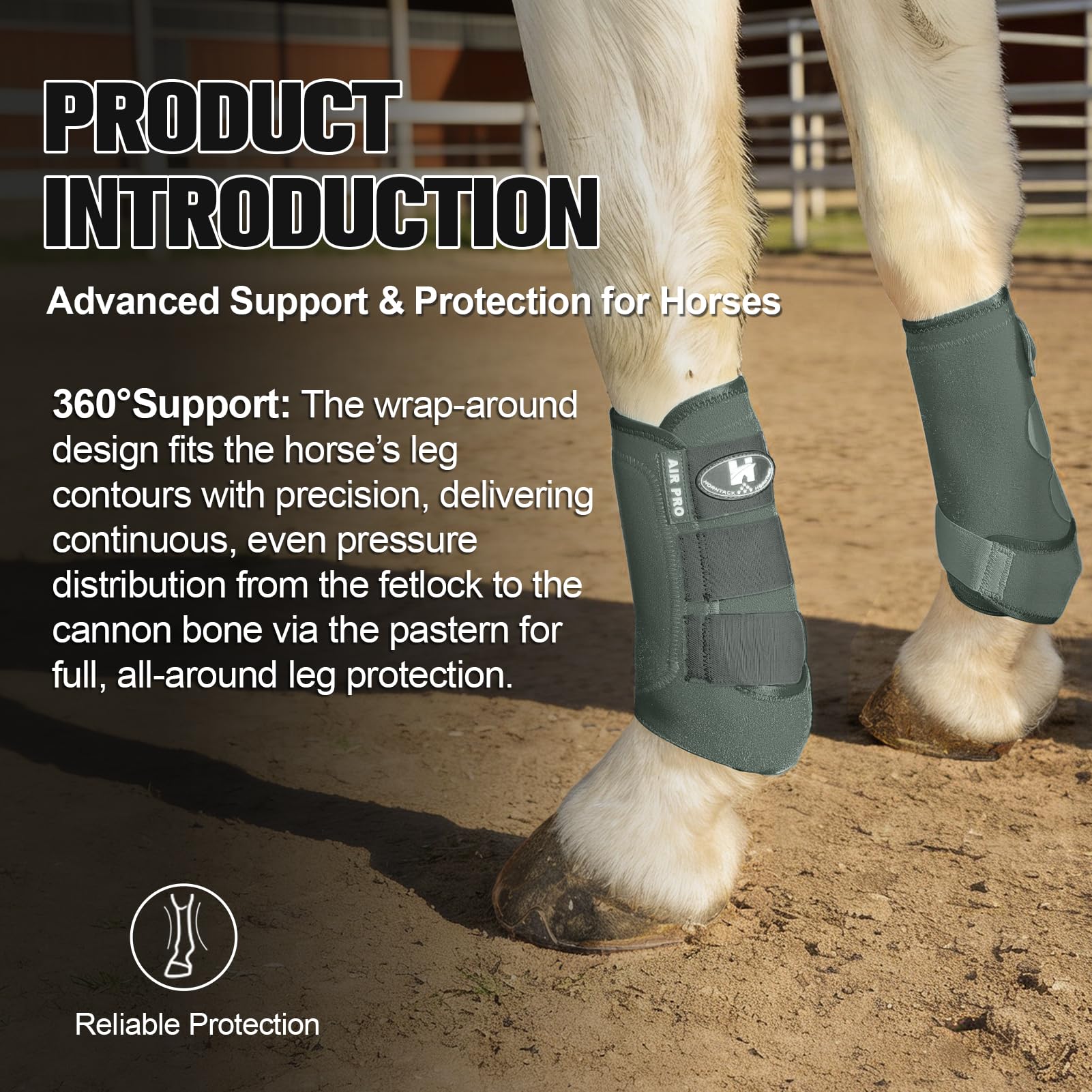 Horntack botas con forro interior SBR para amortiguación
