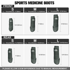 Horntack botas-splint caballo ventilación-rapida mantiene las piernas frescas en esfuerzo