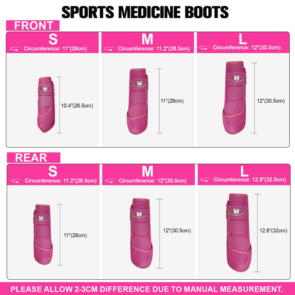 Botas Horntack Splint, vista lateral, ajuste seguro para movimientos vigorosos