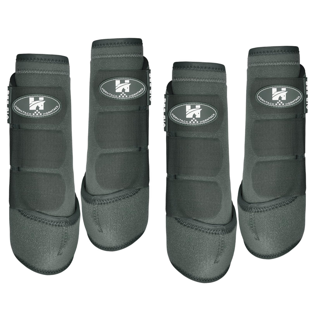 Horntack botas protectoras para tendones, protección y absorción de impactos en caballos.