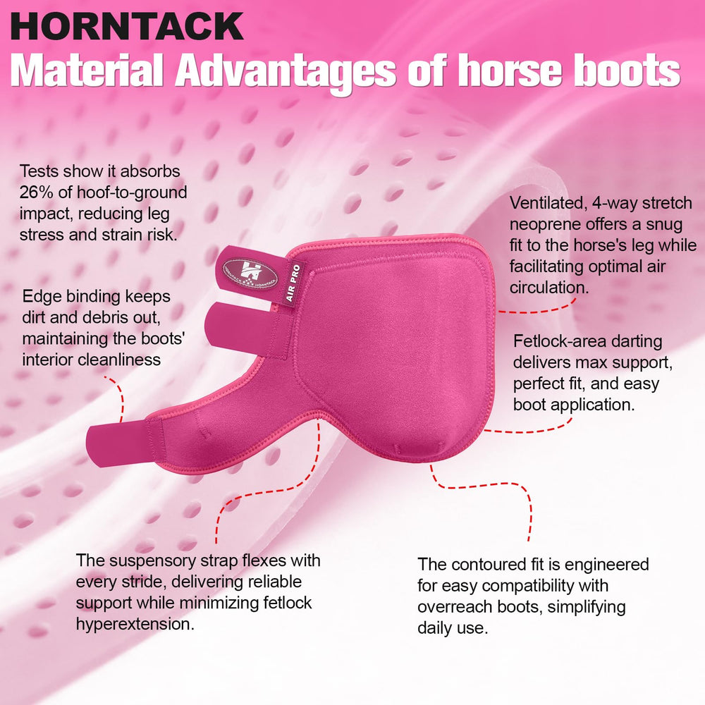 Botas Horntack Splint, tres correas ajustables para contorno personalizado