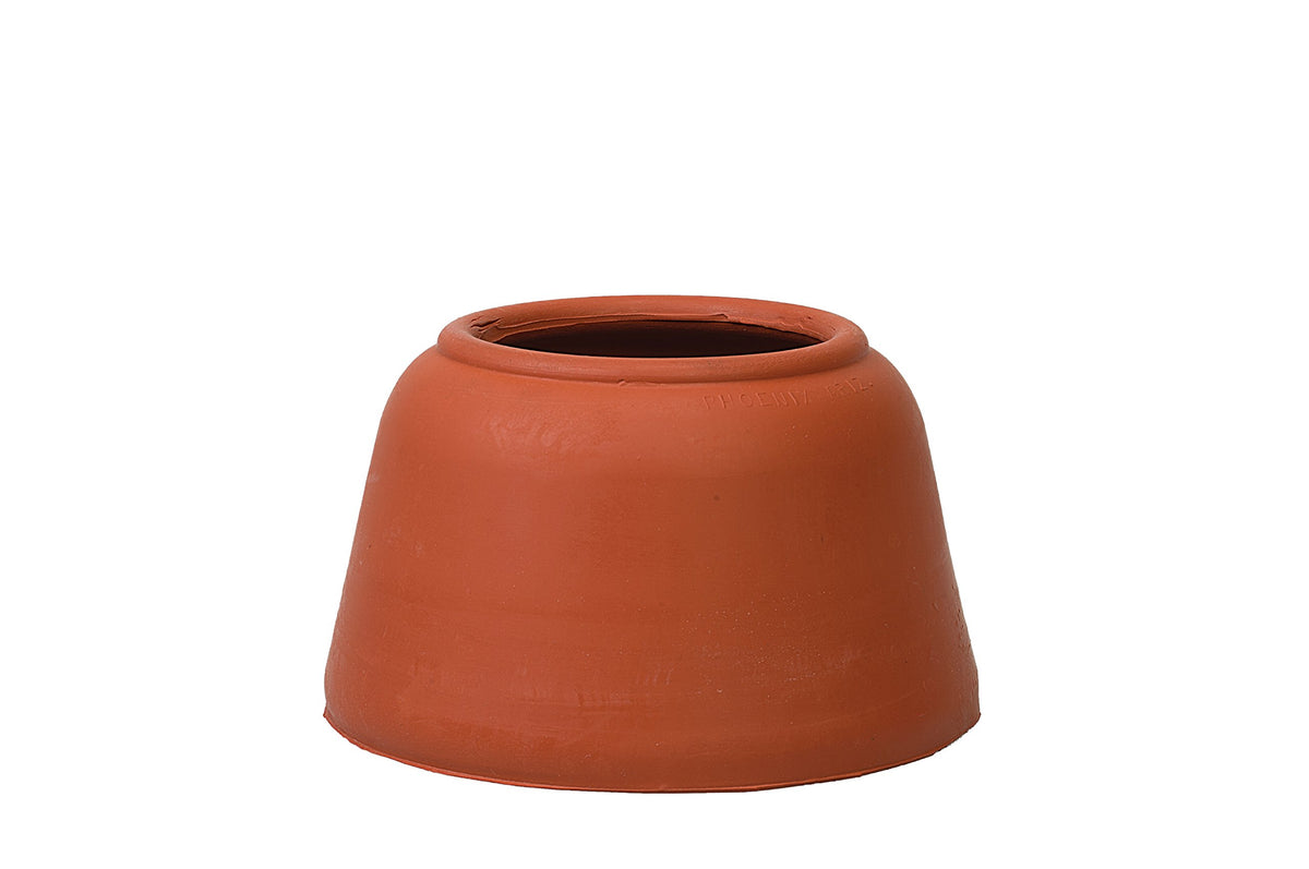 Horse-Craft Pull-On Bell Boots rojas de tamaño mediano protegen el casco sin restringir el movimiento