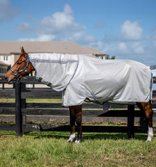 Horseware Amigo Bug Rug Plus capucha desmontable para mayor cobertura y protección solar