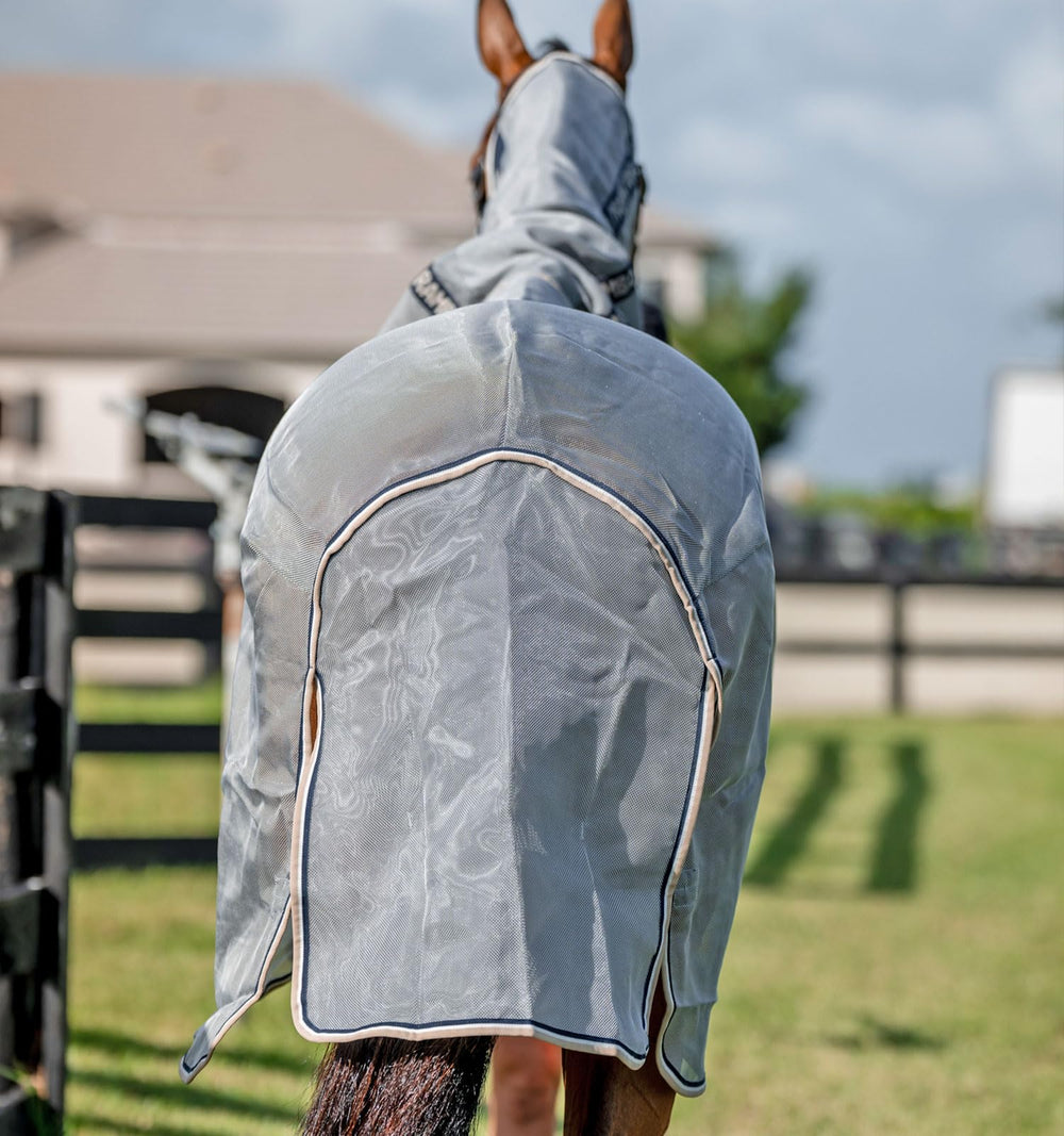Protector integrado de Horseware, tejido transpirable: mayor confort.