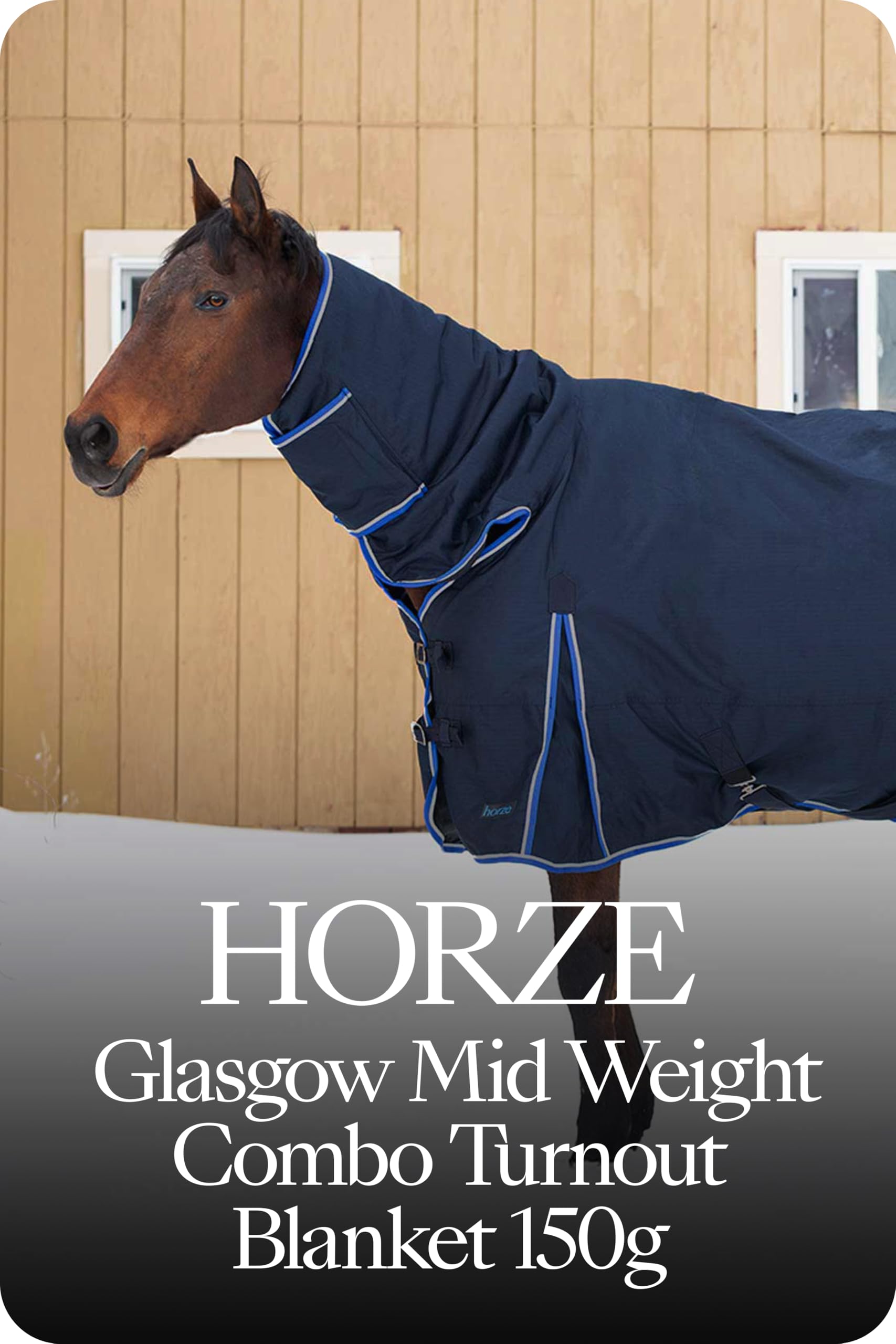 Diseño para evitar deslizamientos y rozaduras en HORZE Glasgow.