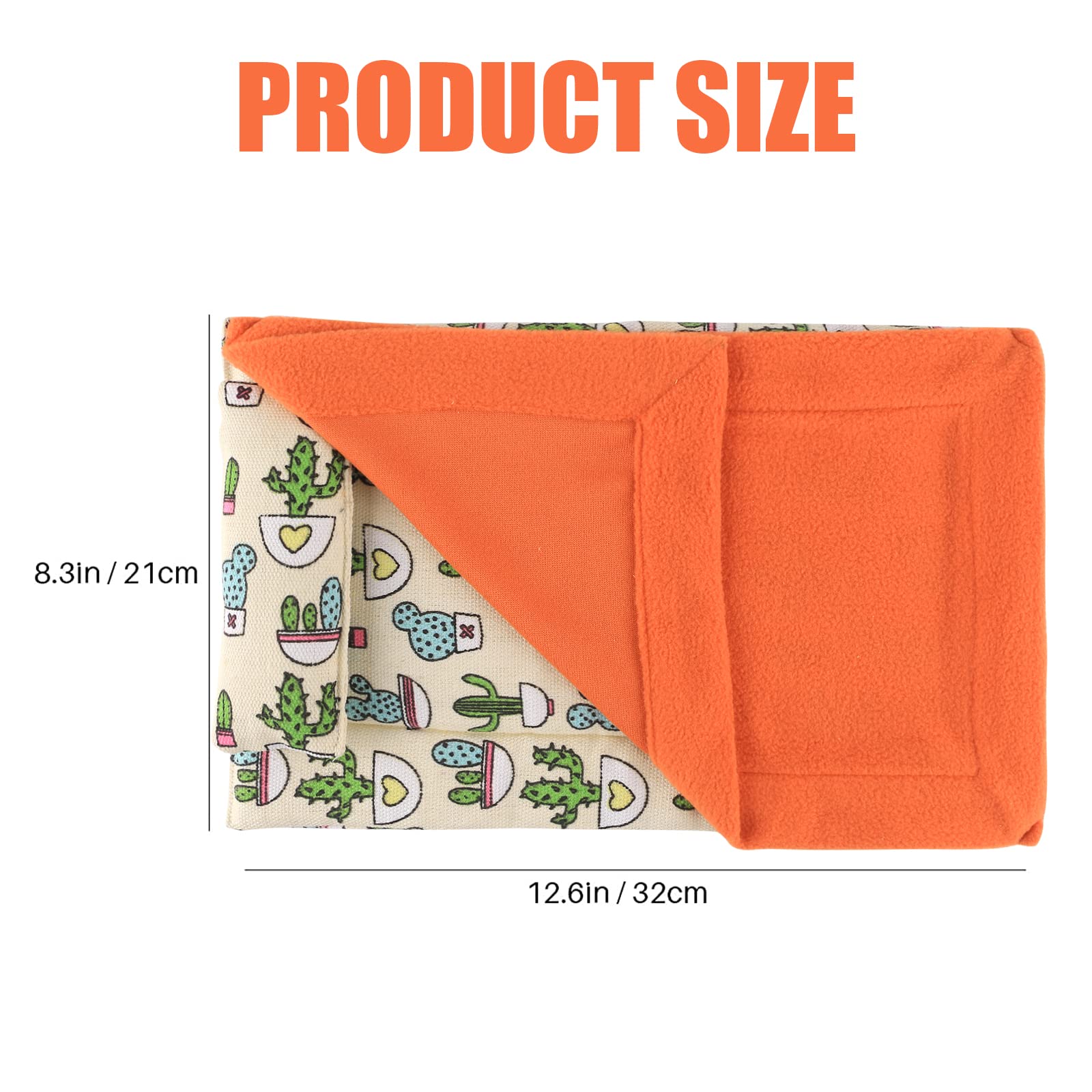 Dos colores azul y naranja para combinar con el terrario
