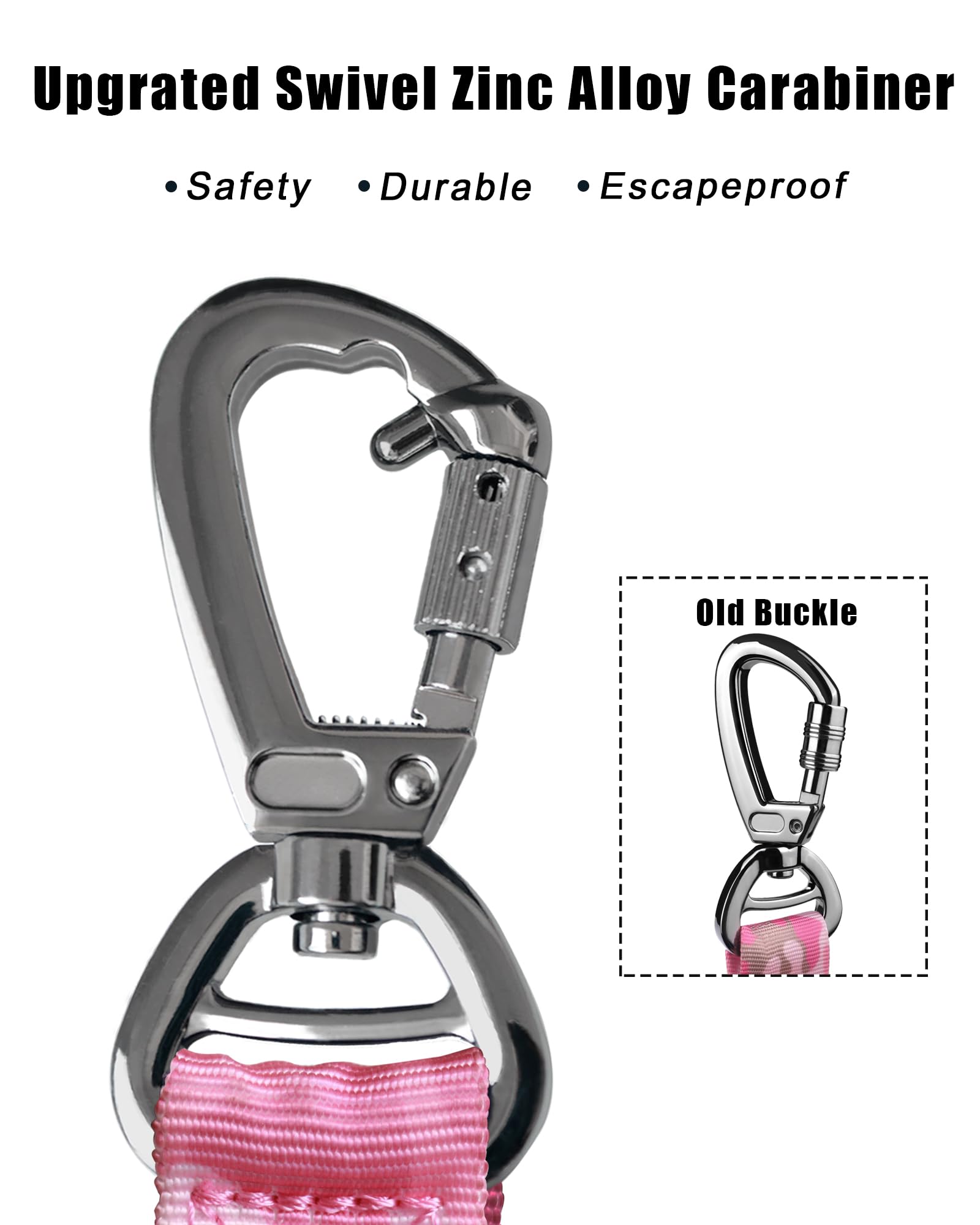 Anneau D et accessoires, pratique pour accrocher sacs et accessoires lors des sorties.