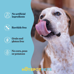 HotSpot Pets Esófago de Res: textura que ayuda a limpiar dientes