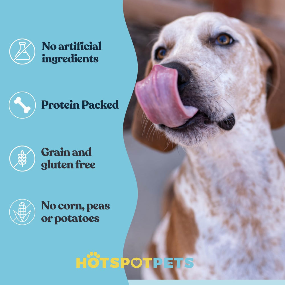 hotspot pets palitos de res: fuente de proteína simple y digestible