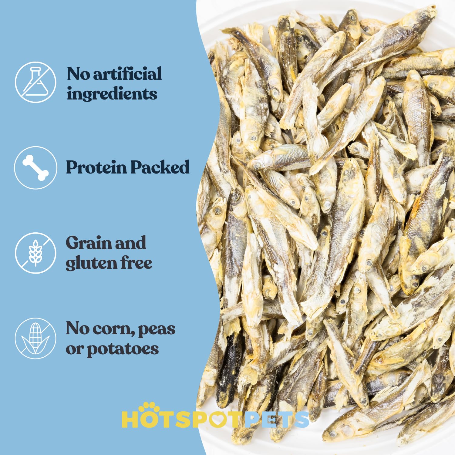 Hotspot Pets producto único, ingrediente único, sin granos y sin rellenos.