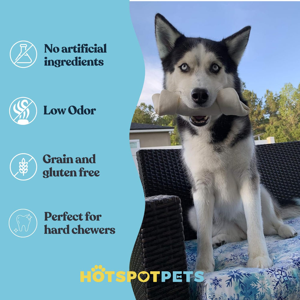 Hotspot Pets masticables para perros agresivos, opción segura para horas de juego.