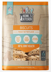 Howl's Kitchen Biscuits en envase reutilizable para conservar frescura.