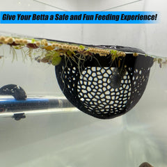 Hozoe accesorio de PLA impreso en 3D, seguro para Betta y camarones.