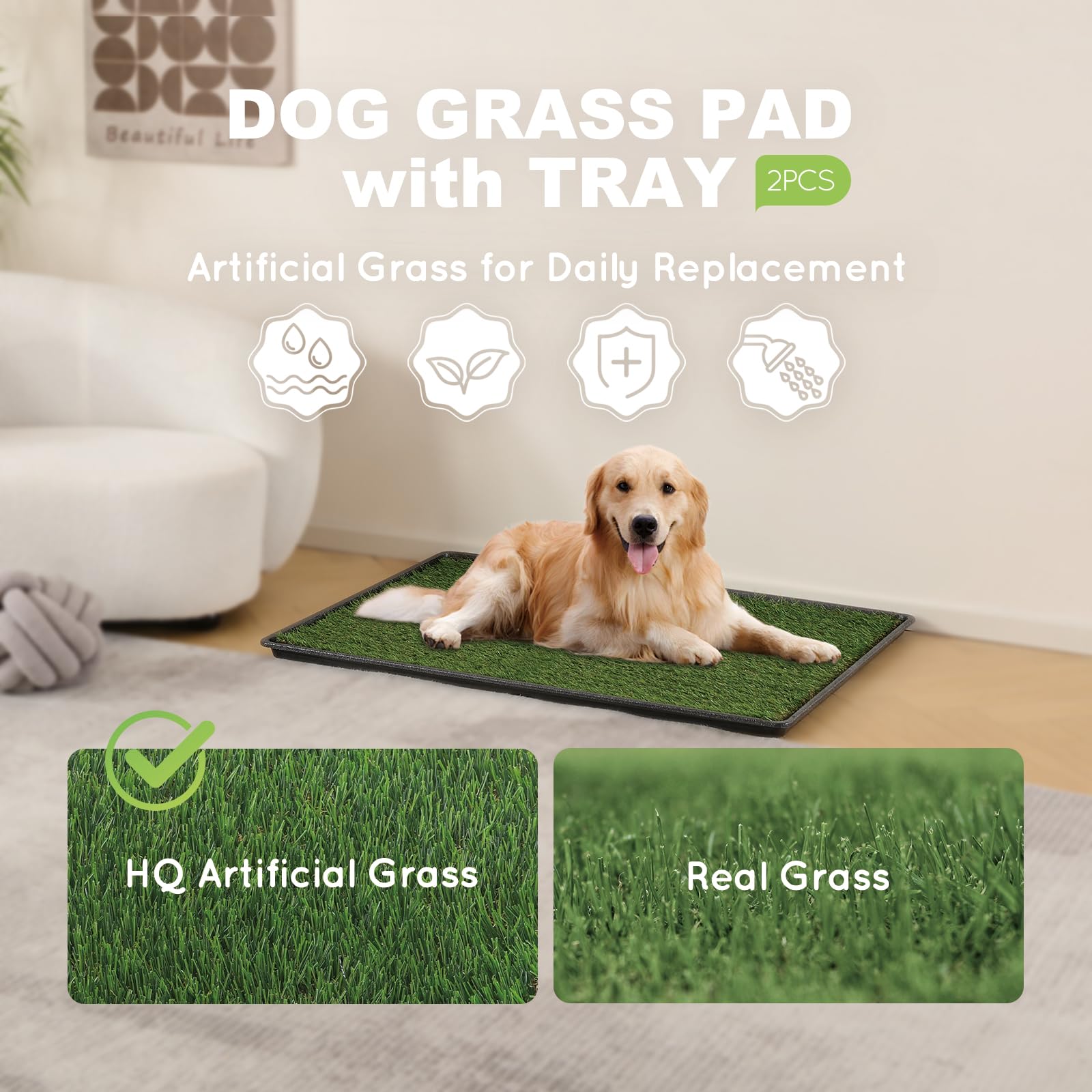 HQ4US 4LEGS: bandeja mediana 31x21 ideal para balcones