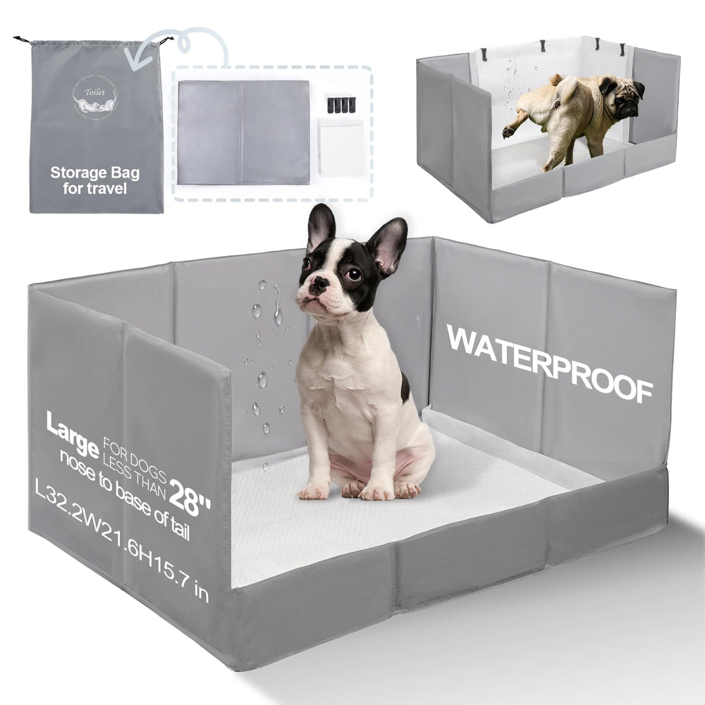 HQ4US 4LEGS bandeja-perro-interior facilita la limpieza diaria