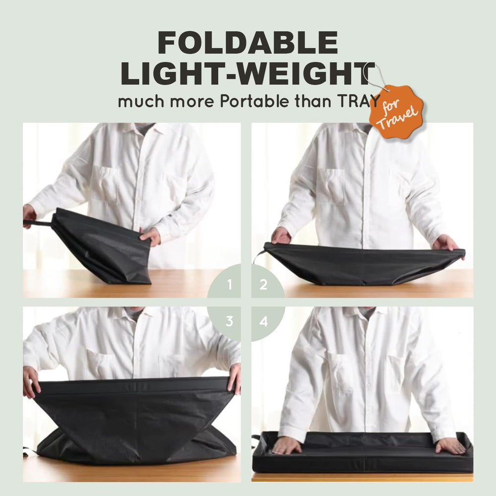 HQ4US 4LEGS: base plegable para viaje, ligera y portátil