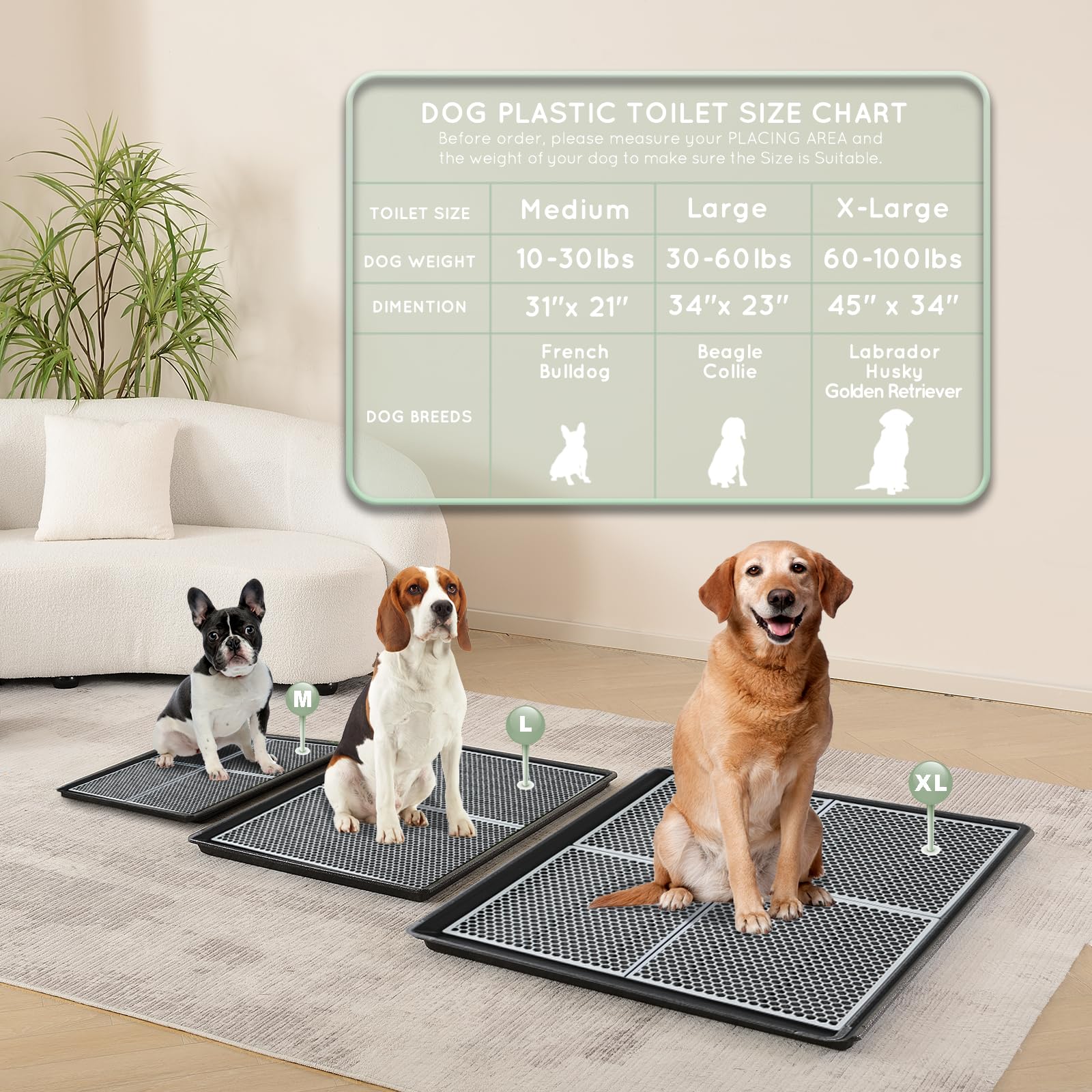 HQ4US 4LEGS facilita la limpieza y reduce olores con absorción rápida.